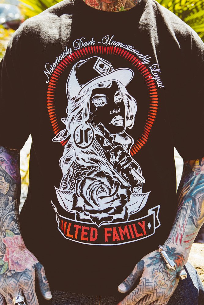 Image of OTHER SIDE TEE (BLACK)