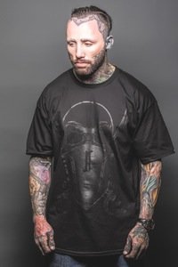 Image of GEO 14 BLACKOUT TEE (BLACK ON BLACK)