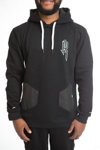 Image of MONO BLACKOUT HOODED CREWNECK
