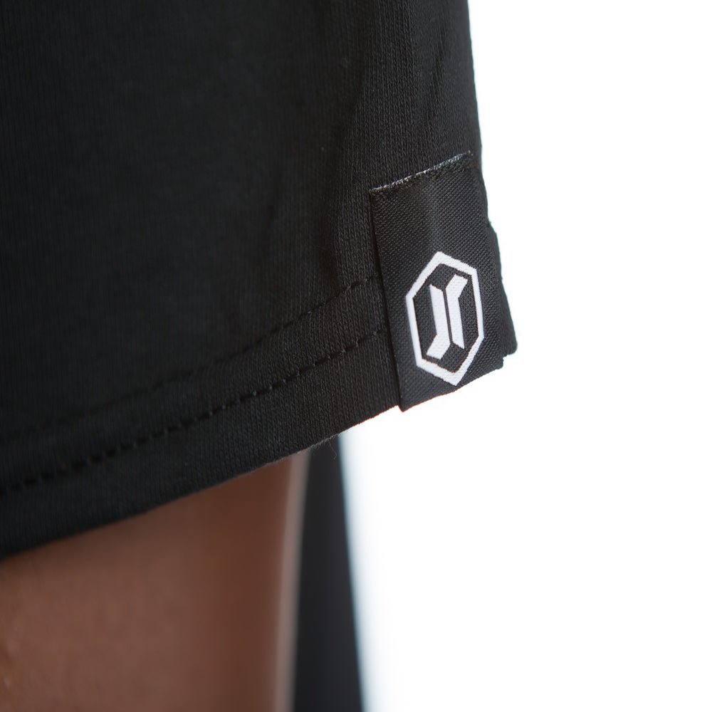 Image of KEYS OPEN DOORS TEE (BLACK/PURPLE)