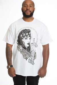 Image of BOUND BY BLOOD TEE (WHITE/MINT)