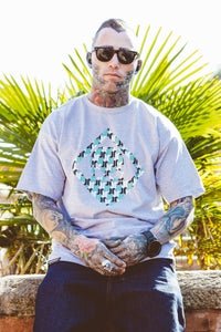 Image of GEO TEE SS13 (HEATHER GREY)