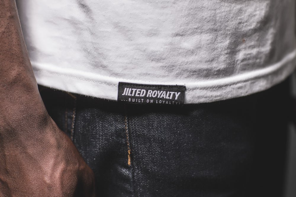 Image of GEO 14 BLACKOUT TEE (BLACK ON WHITE)