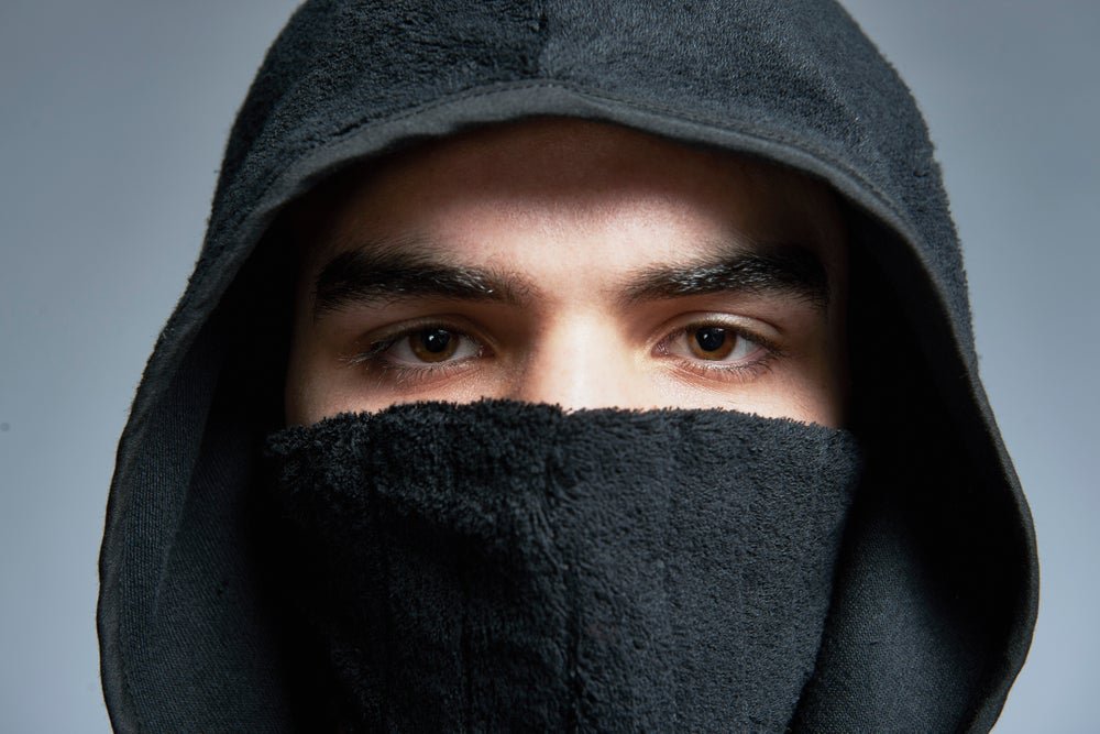 Image of THROW THE TOWELLING hoodie